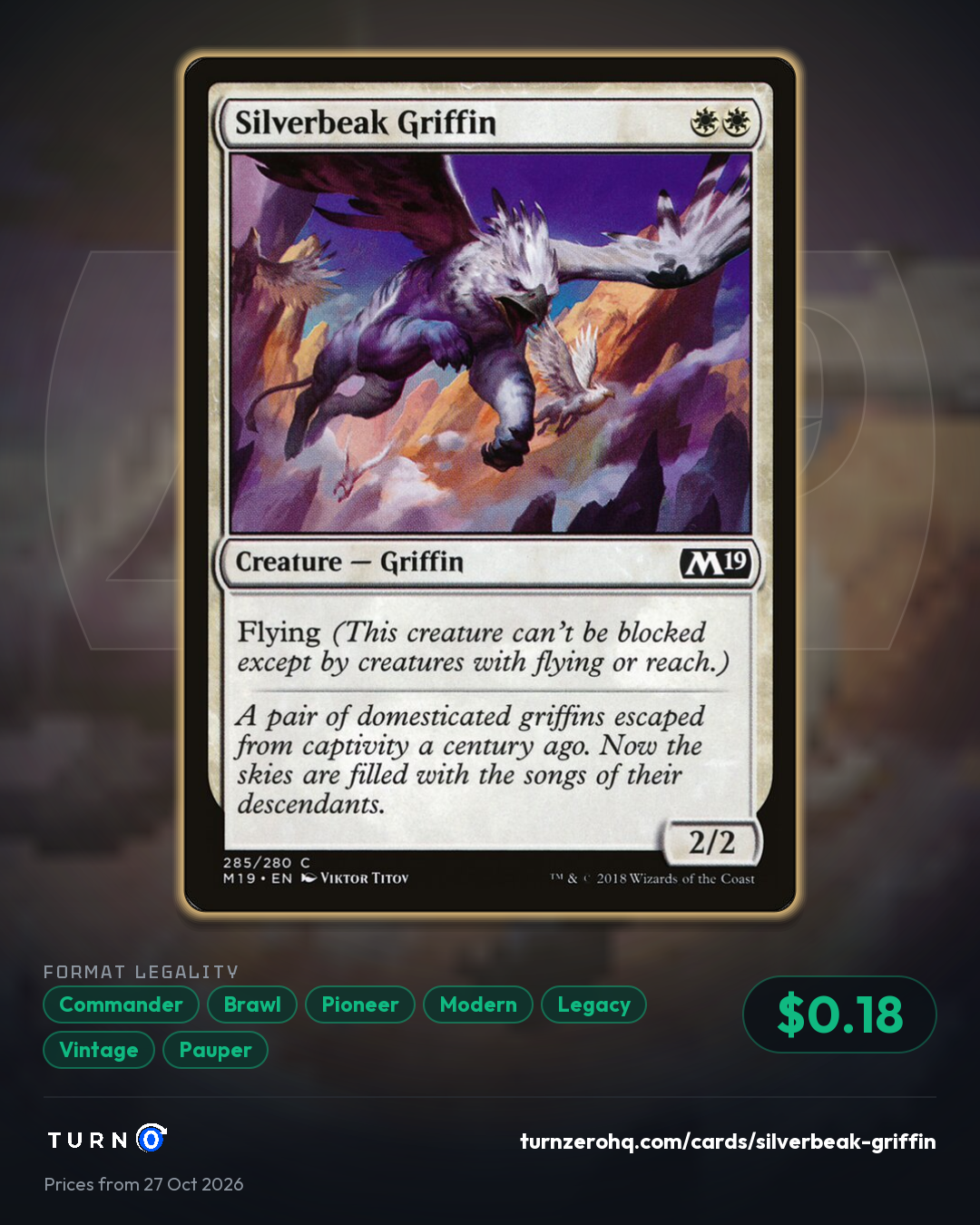Shareable picture of Silverbeak Griffin