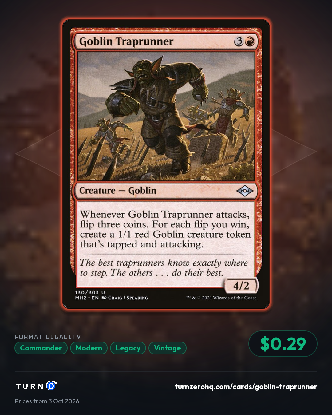 Shareable picture of Goblin Traprunner