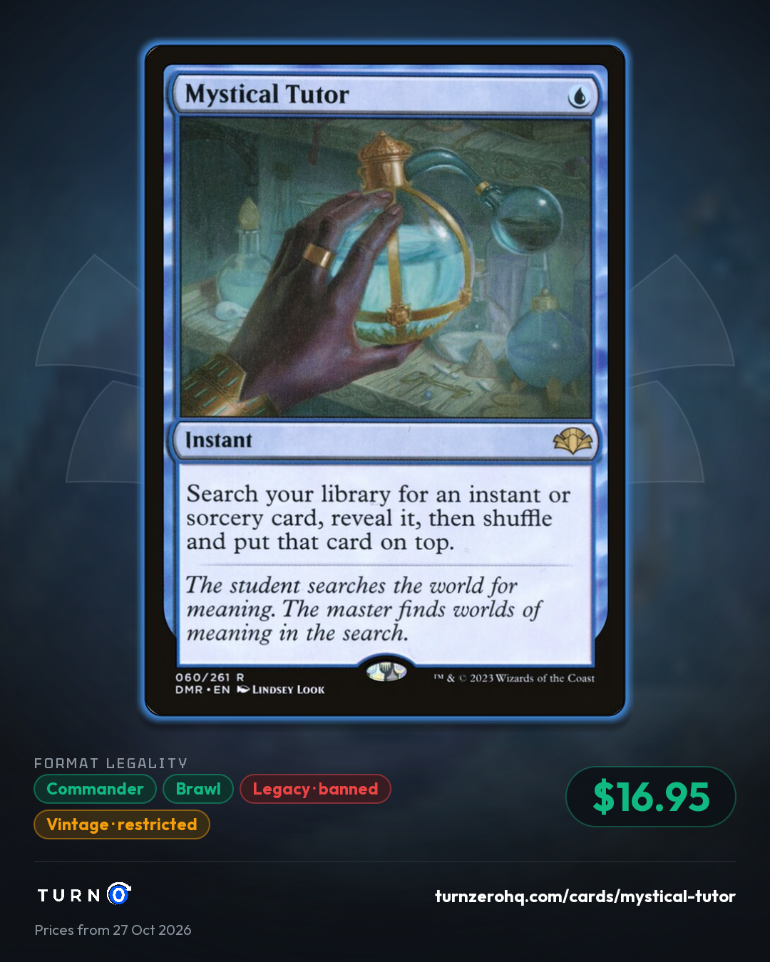 Shareable picture of Mystical Tutor