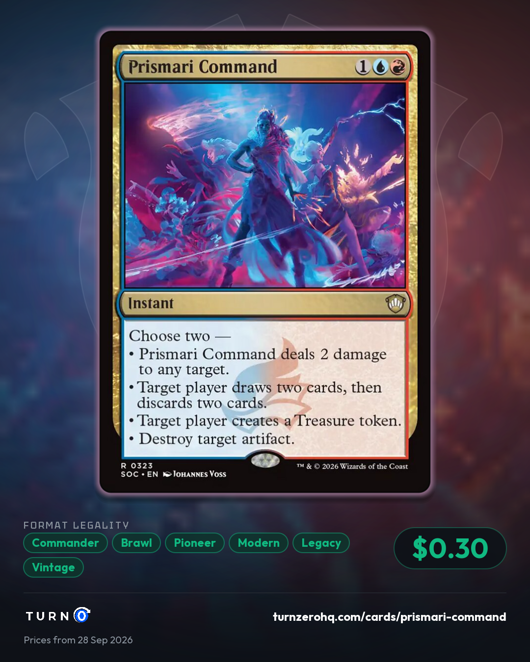 Shareable picture of Prismari Command