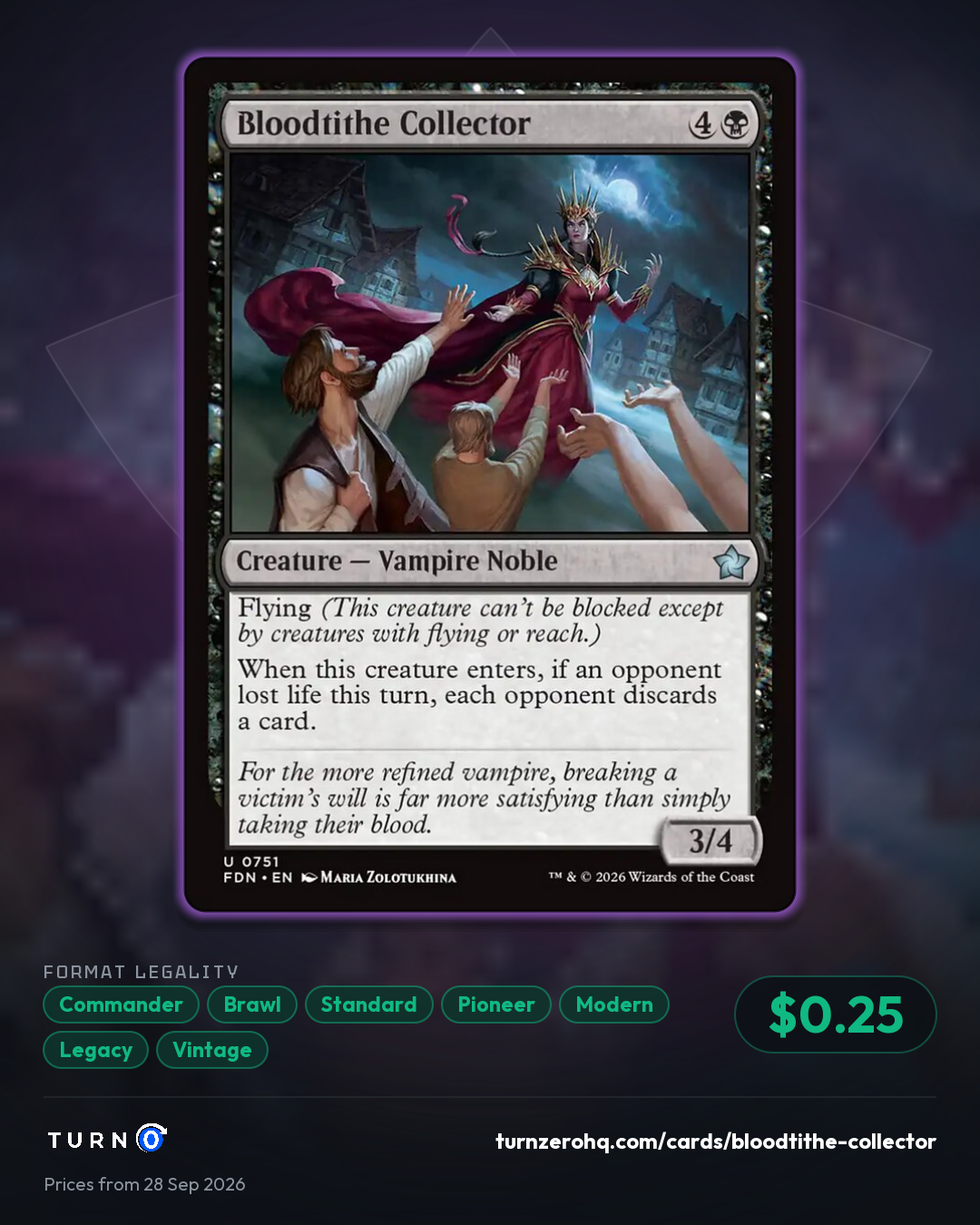 Shareable picture of Bloodtithe Collector