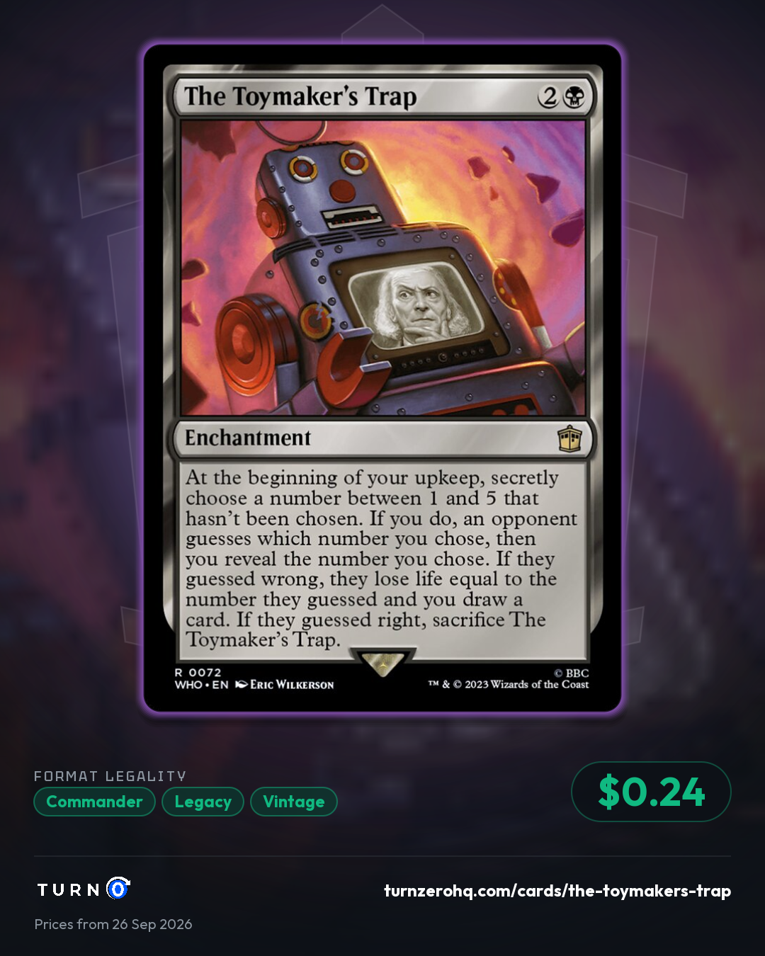 Shareable picture of The Toymaker's Trap