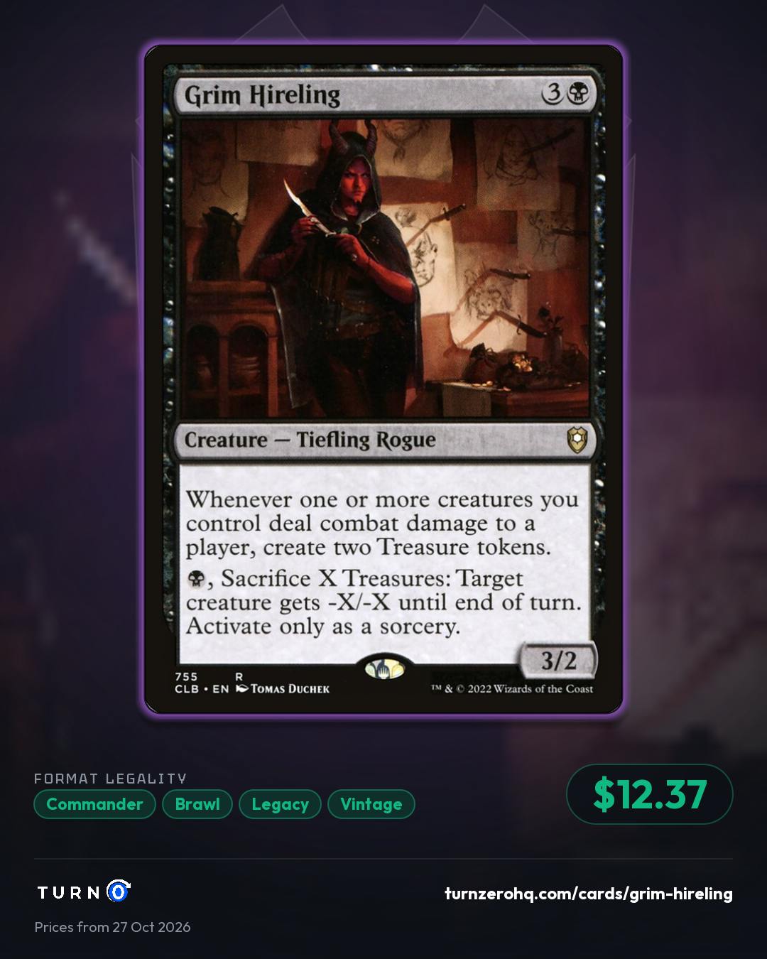Shareable picture of Grim Hireling