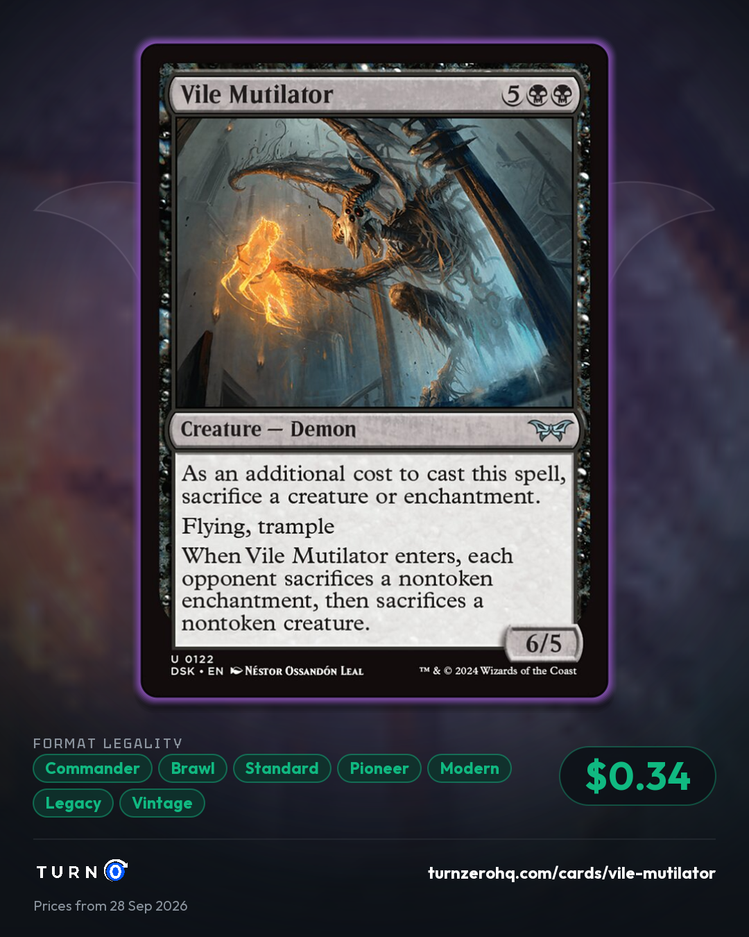 Shareable picture of Vile Mutilator