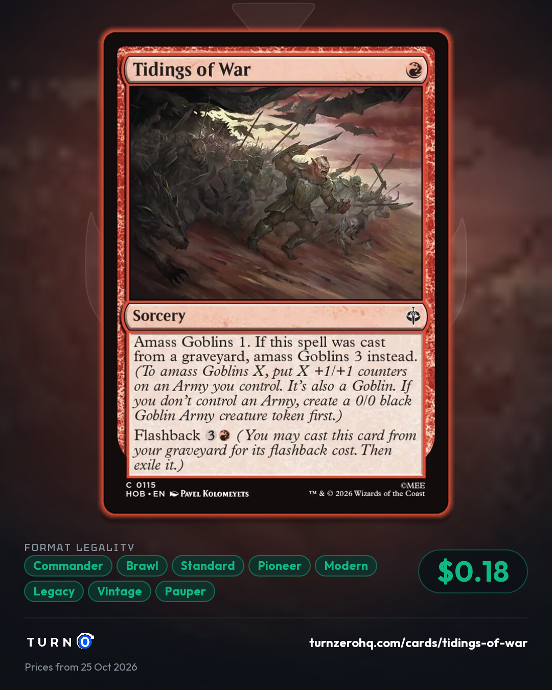 Shareable picture of Tidings of War