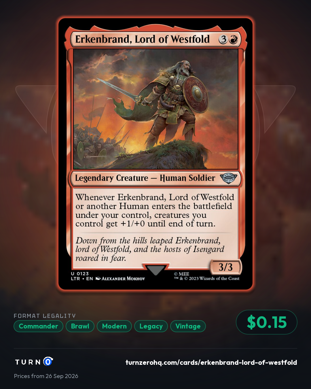 Shareable picture of Erkenbrand, Lord of Westfold