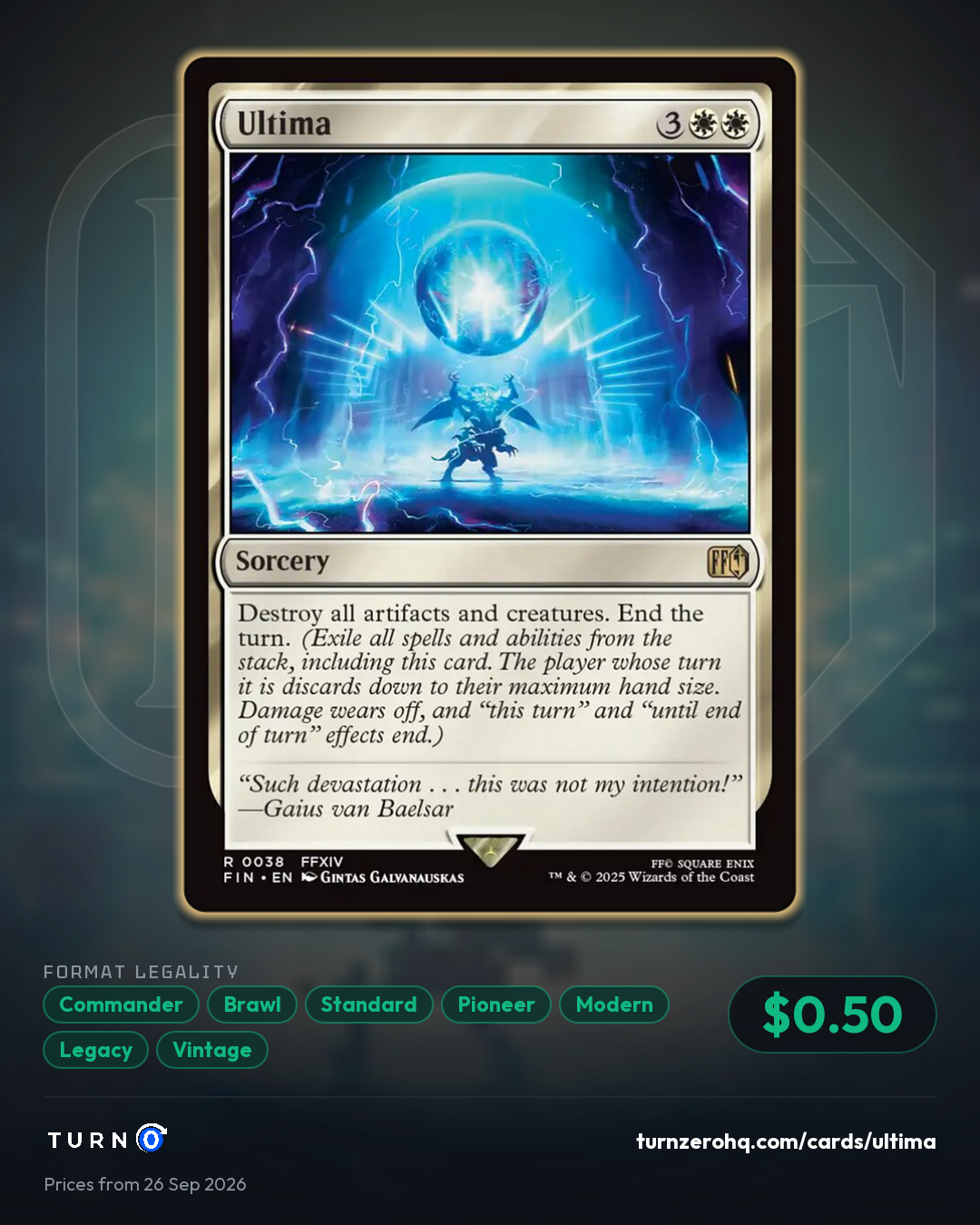 Shareable picture of Ultima