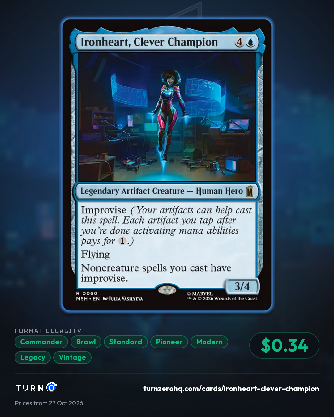 Shareable picture of Ironheart, Clever Champion