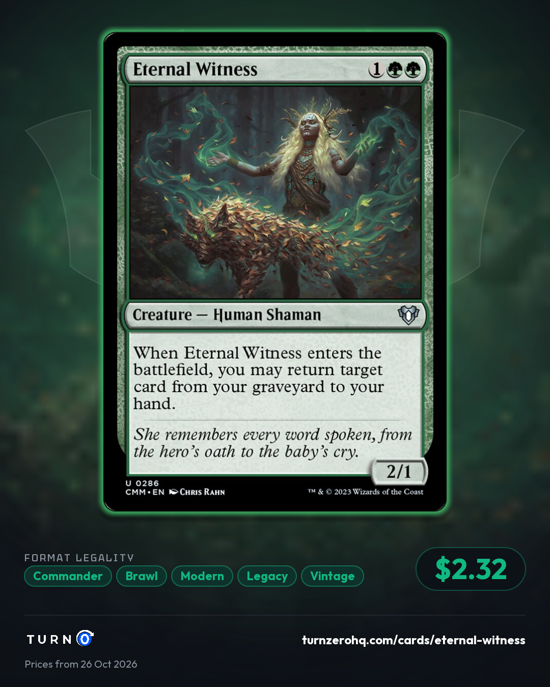 Shareable picture of Eternal Witness