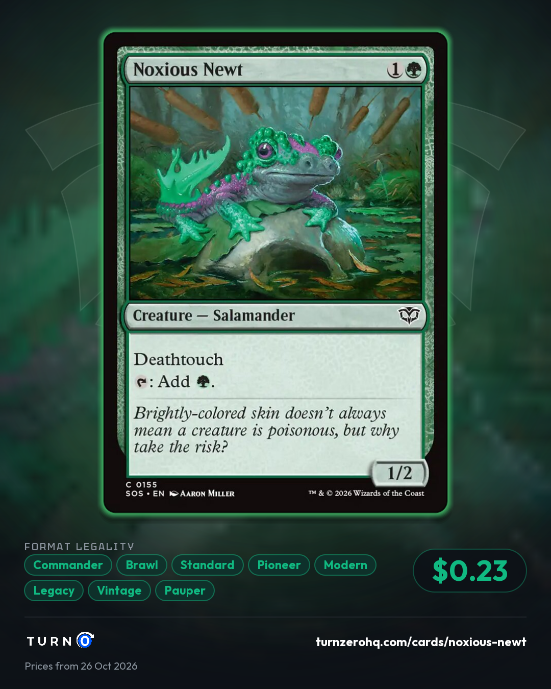 Shareable picture of Noxious Newt