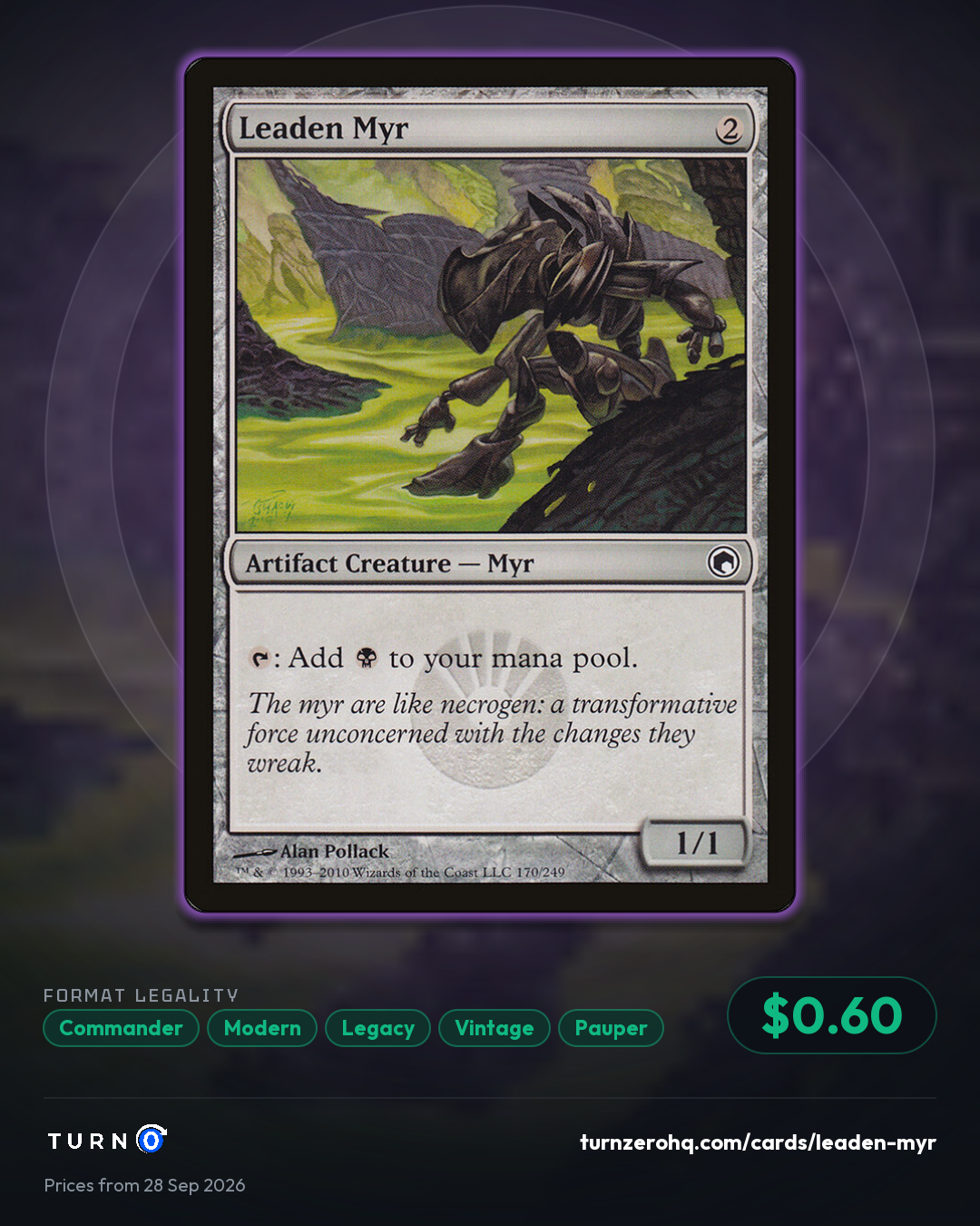 Shareable picture of Leaden Myr