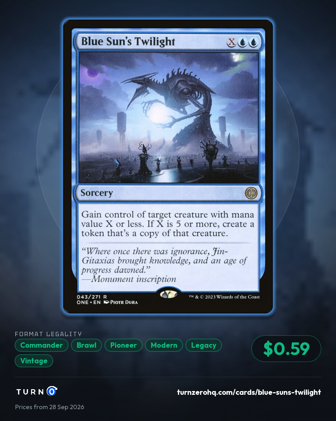 Shareable picture of Blue Sun's Twilight