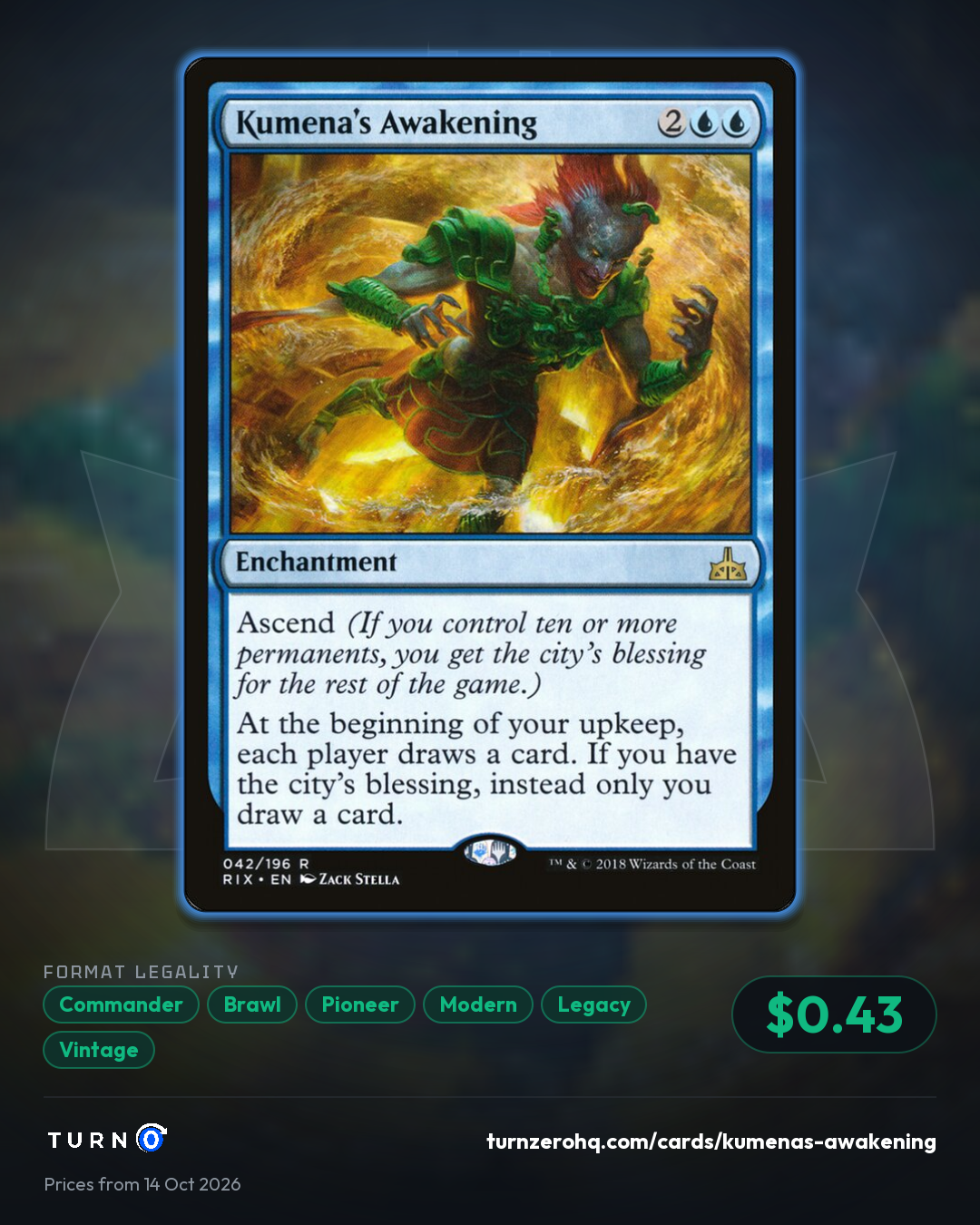Shareable picture of Kumena's Awakening