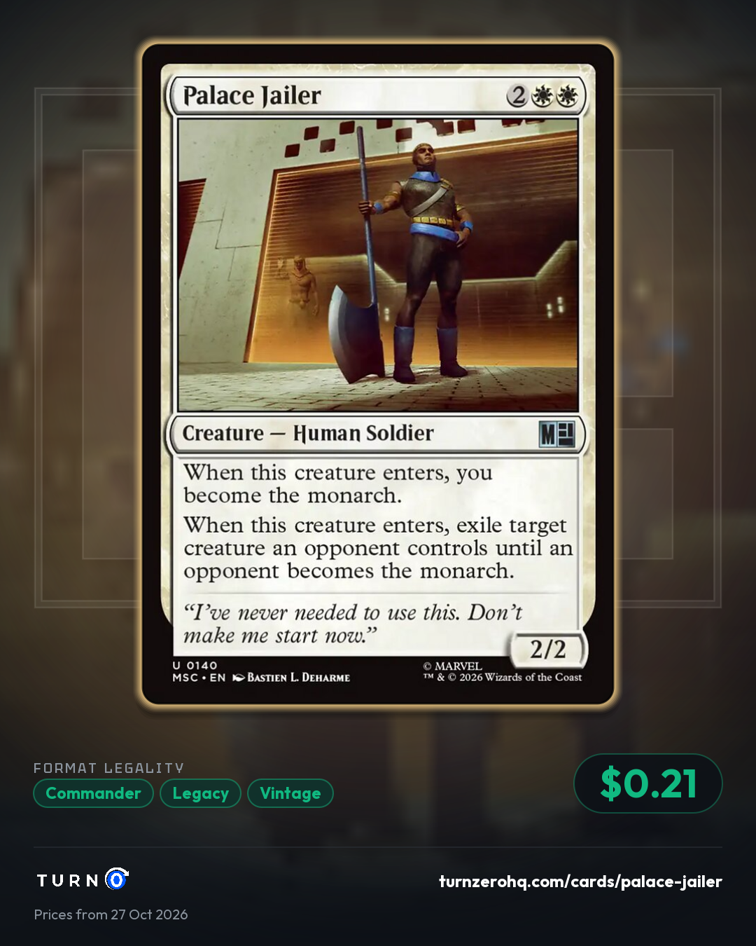 Shareable picture of Palace Jailer