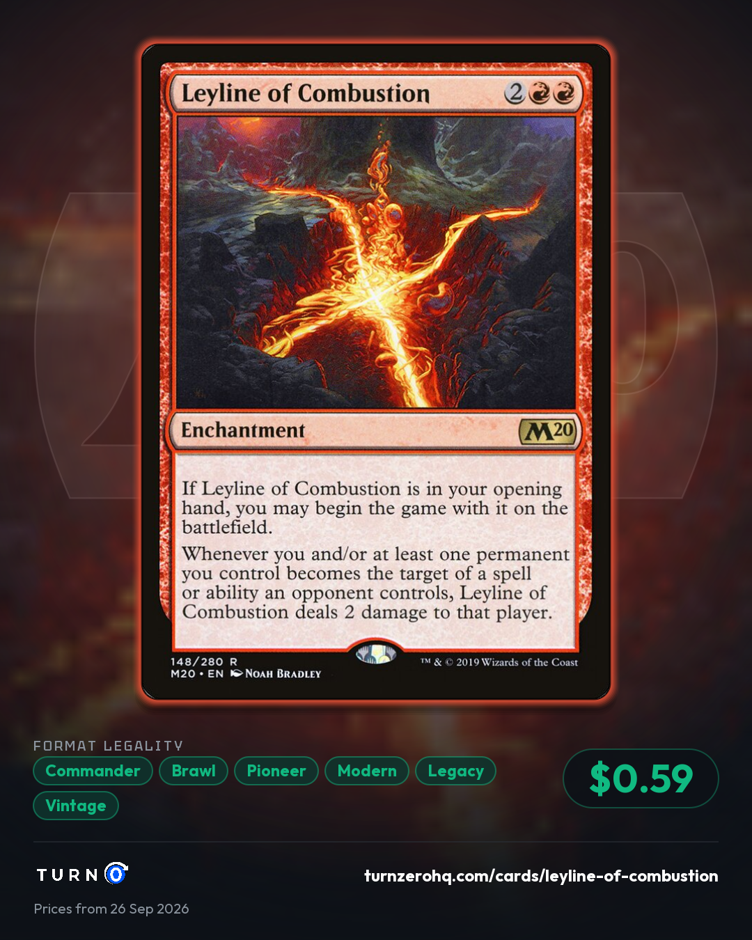 Shareable picture of Leyline of Combustion