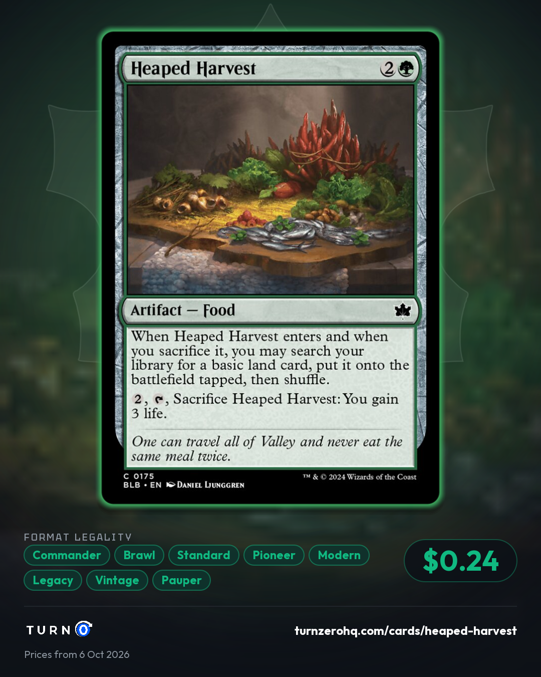 Shareable picture of Heaped Harvest