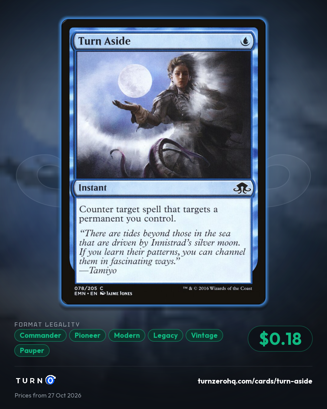 Shareable picture of Turn Aside