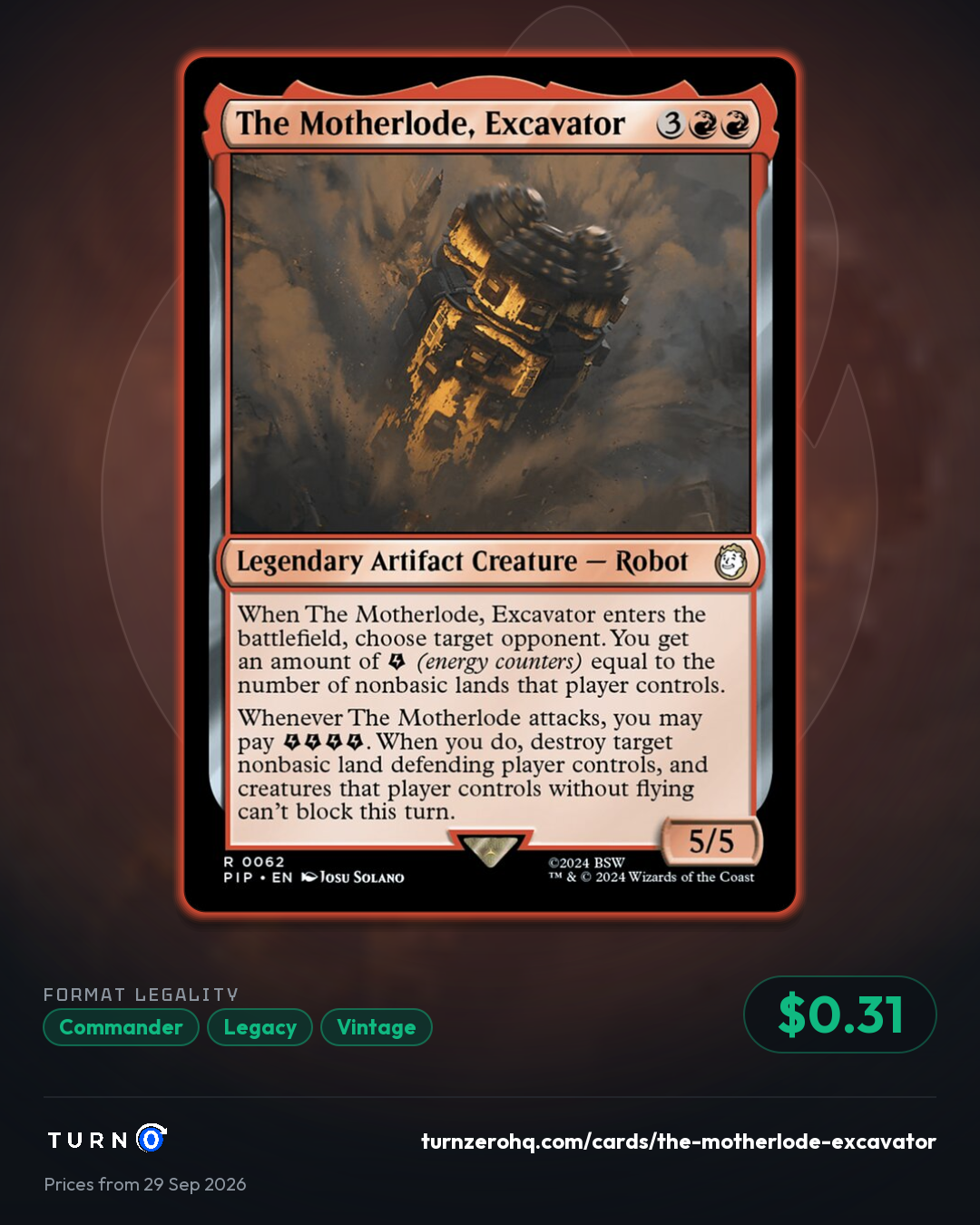 Shareable picture of The Motherlode, Excavator