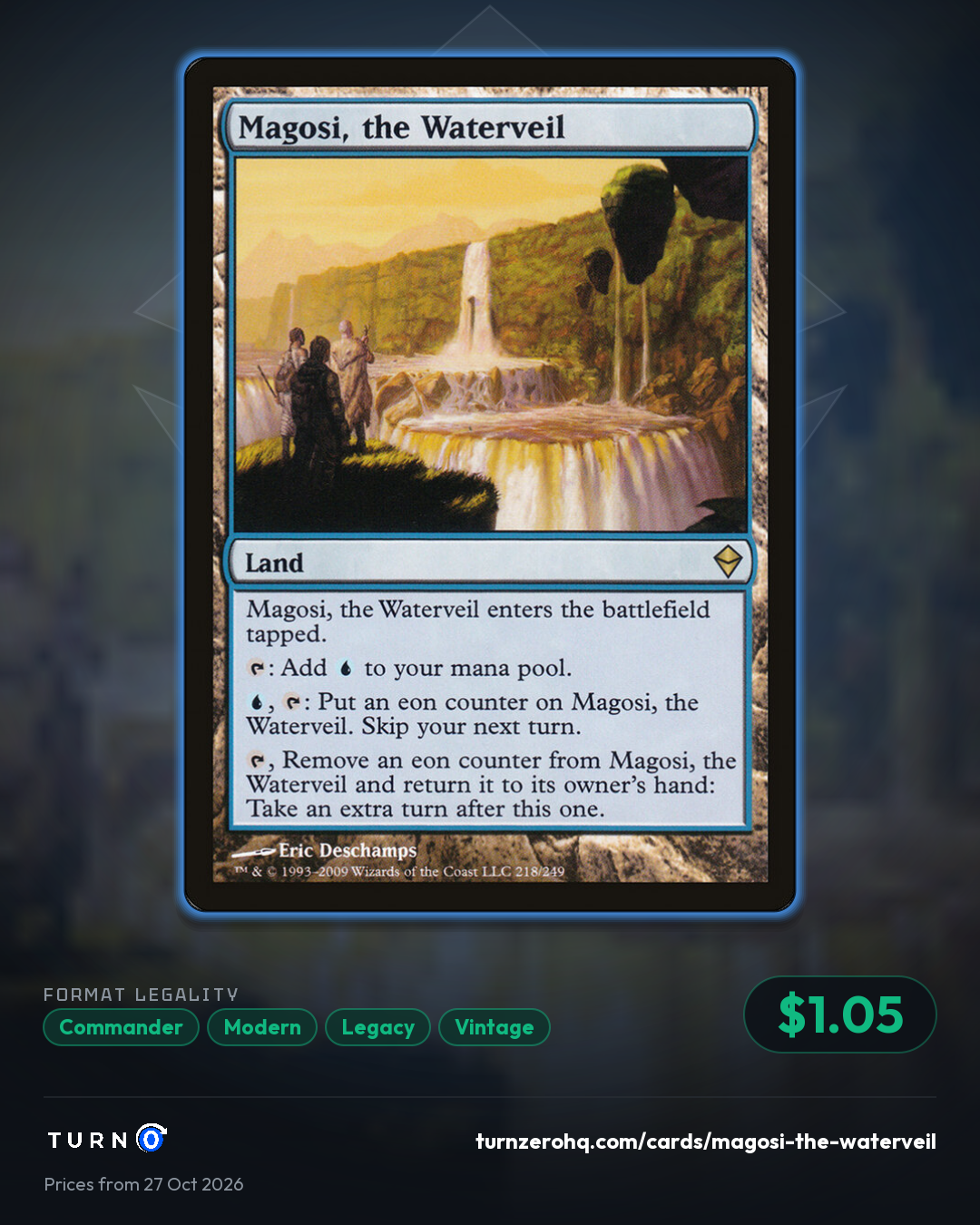 Shareable picture of Magosi, the Waterveil