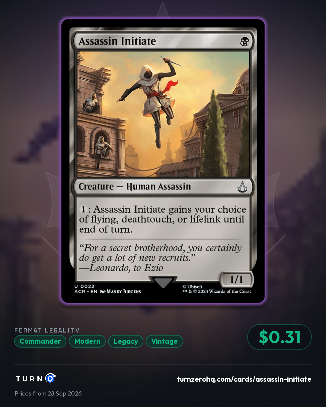 Shareable picture of Assassin Initiate