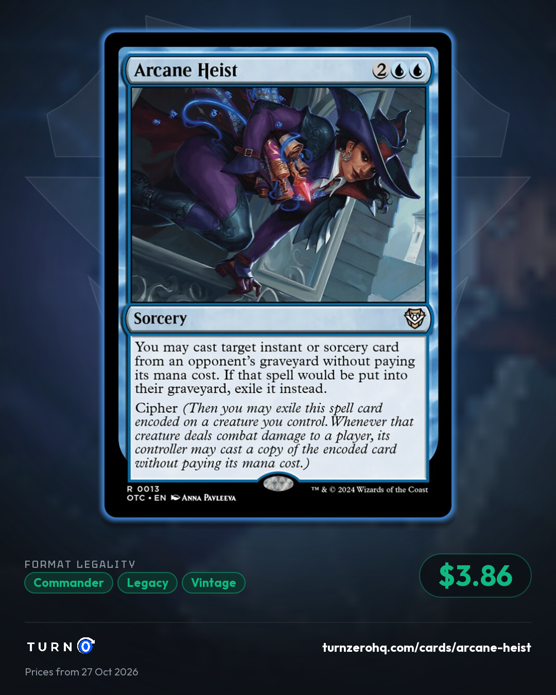 Shareable picture of Arcane Heist