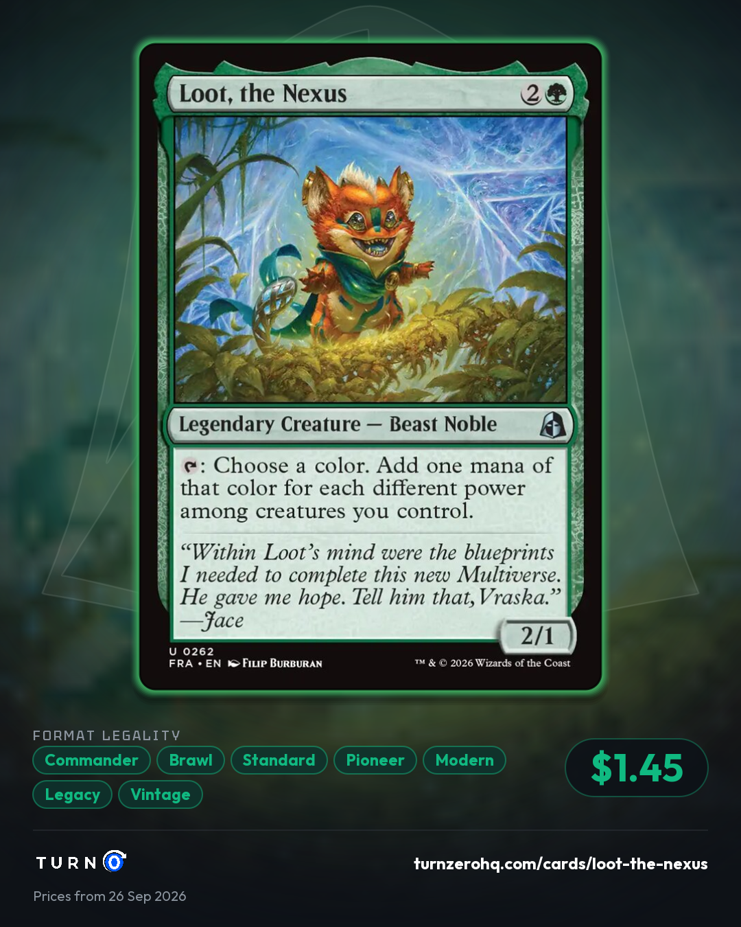 Shareable picture of Loot, the Nexus