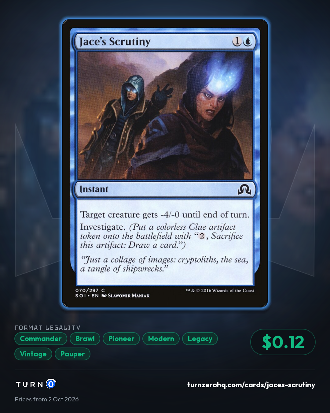 Shareable picture of Jace's Scrutiny