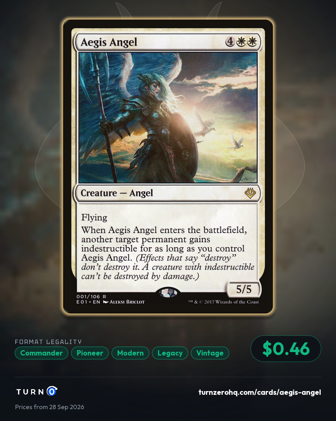Shareable picture of Aegis Angel
