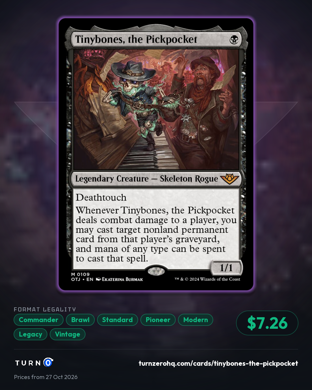 Shareable picture of Tinybones, the Pickpocket