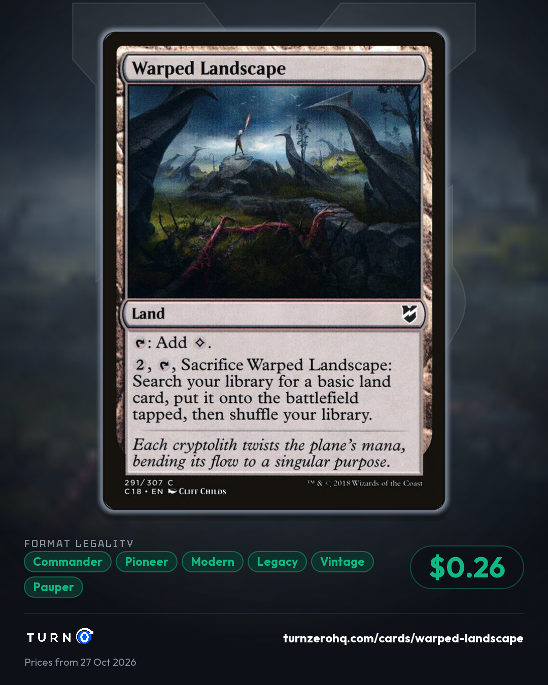 Shareable picture of Warped Landscape