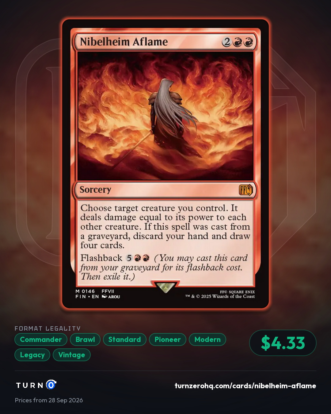 Shareable picture of Nibelheim Aflame