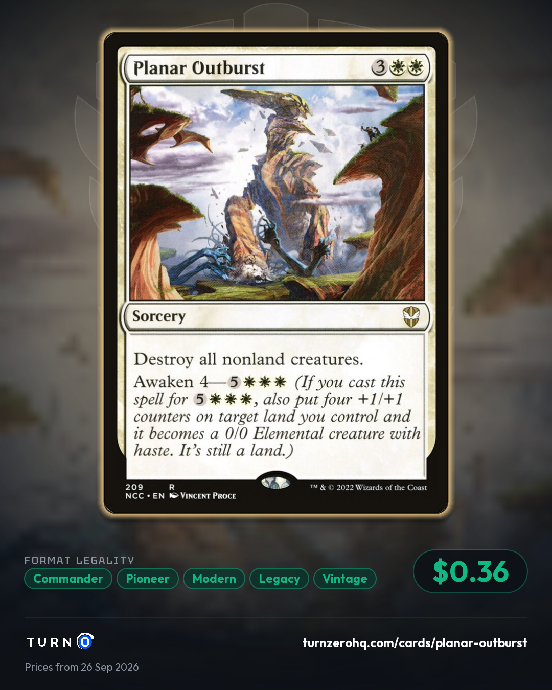 Shareable picture of Planar Outburst