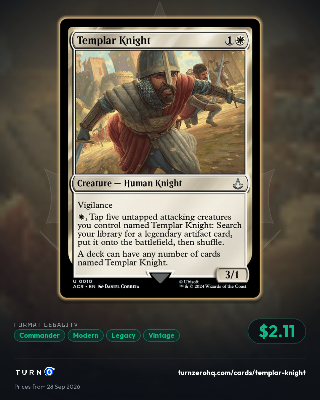 Shareable picture of Templar Knight
