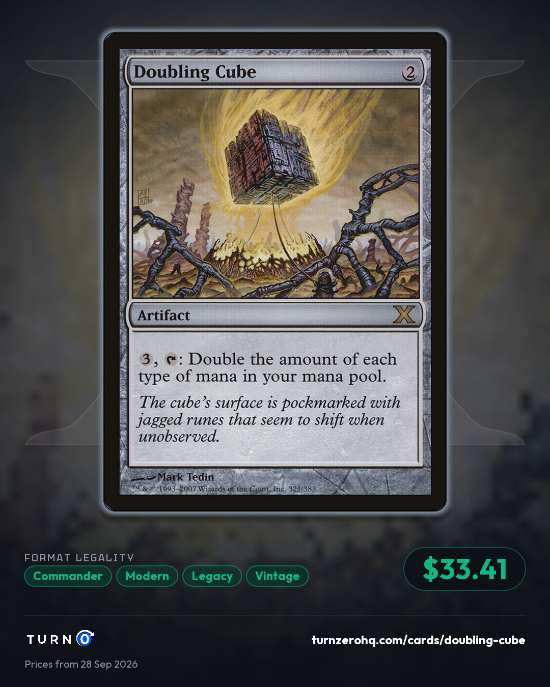 Shareable picture of Doubling Cube