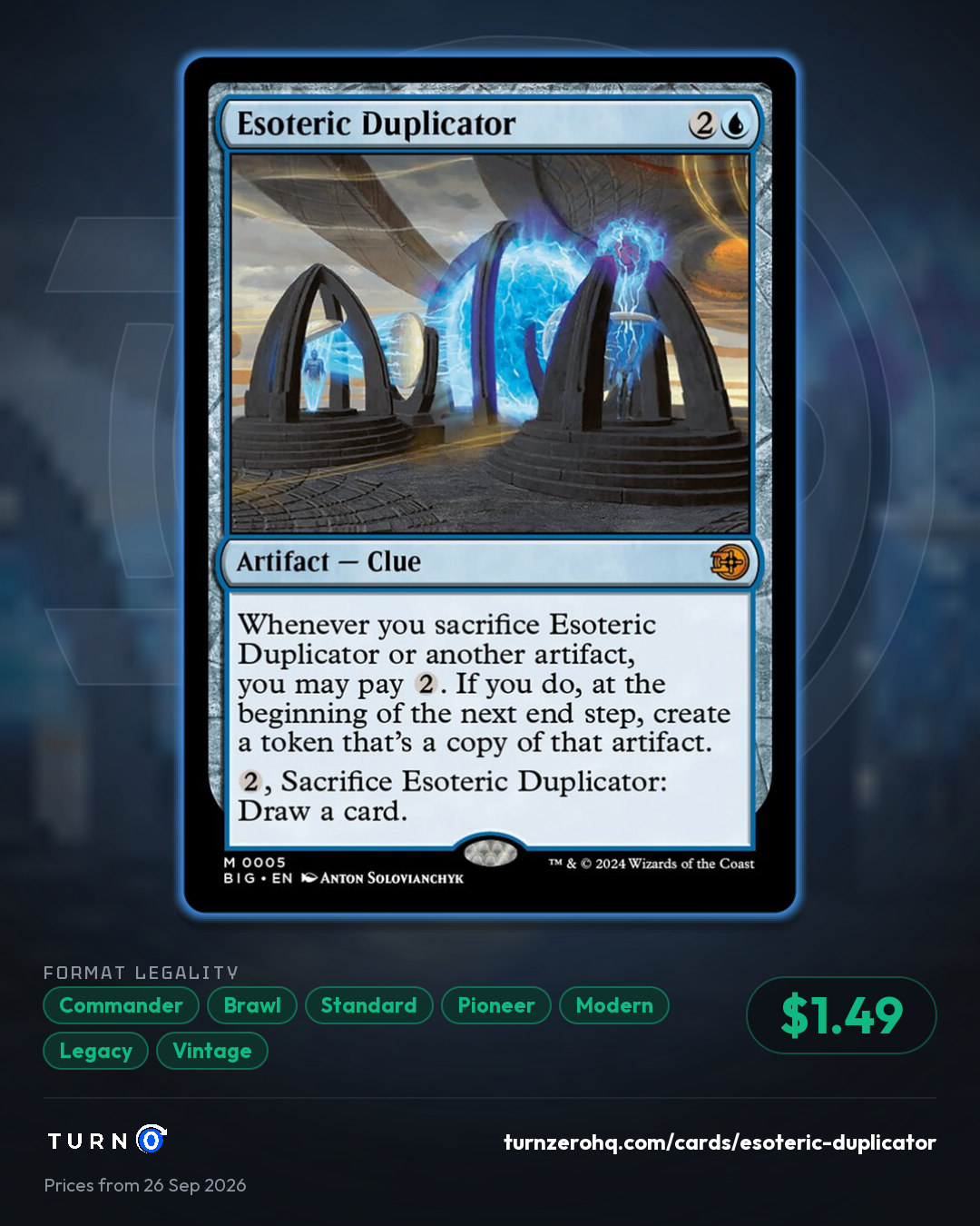Shareable picture of Esoteric Duplicator