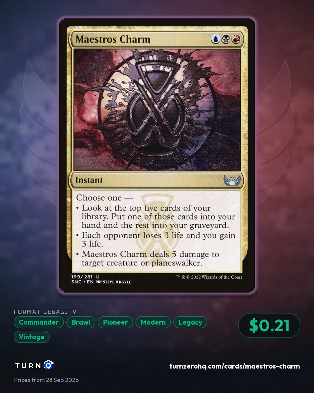 Shareable picture of Maestros Charm