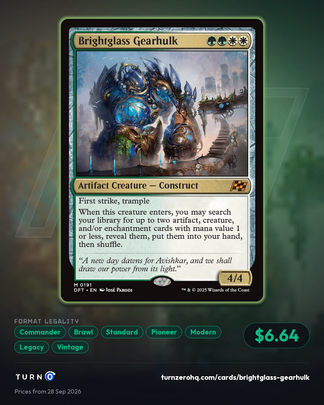 Shareable picture of Brightglass Gearhulk