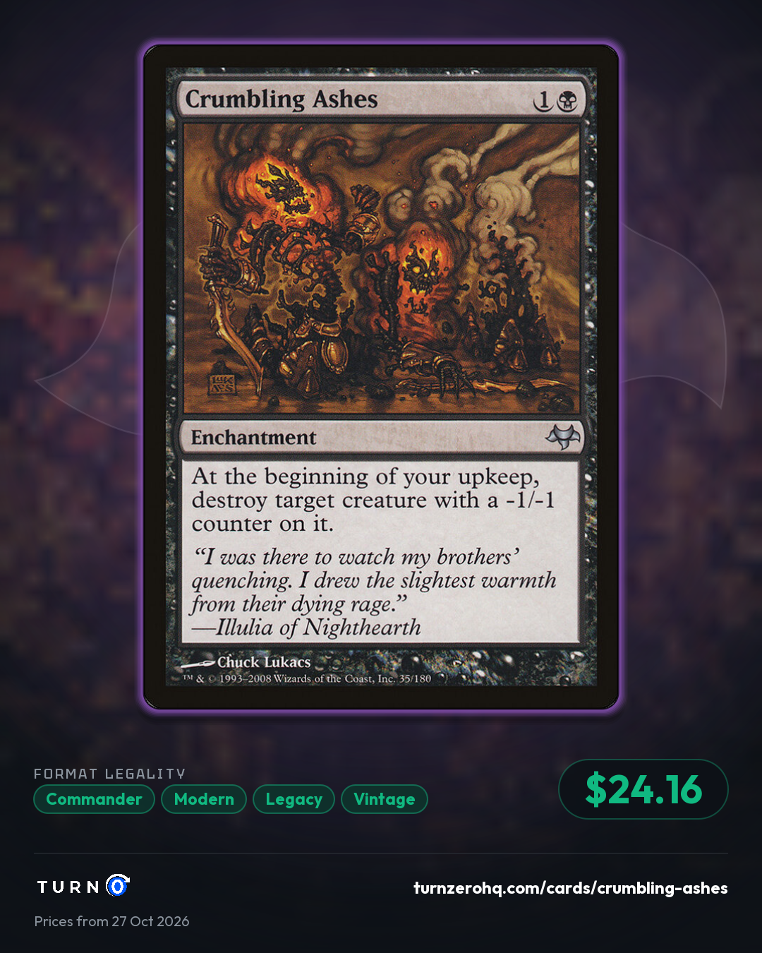 Shareable picture of Crumbling Ashes