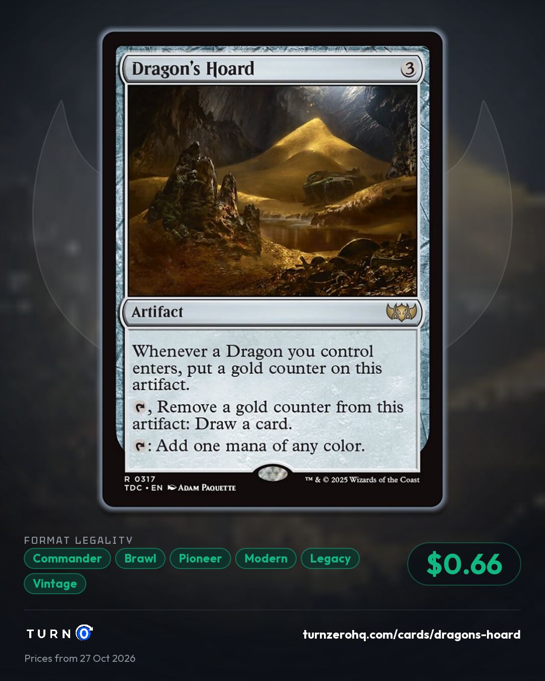 Shareable picture of Dragon's Hoard