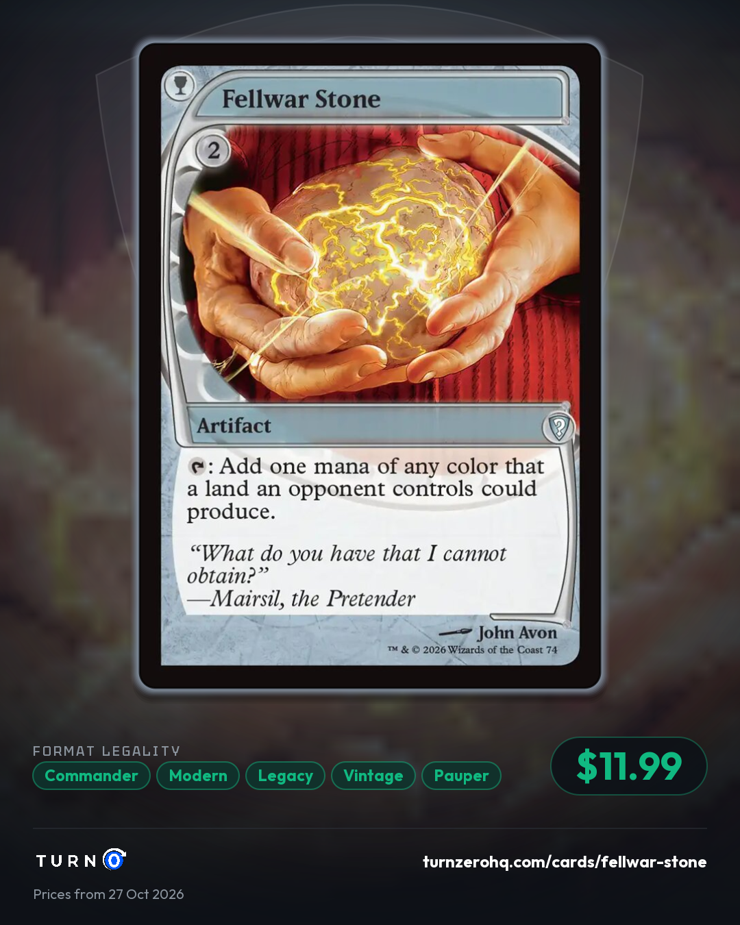 Shareable picture of Fellwar Stone