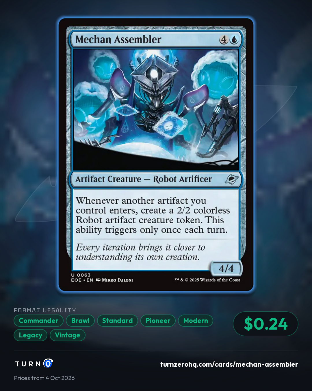 Shareable picture of Mechan Assembler