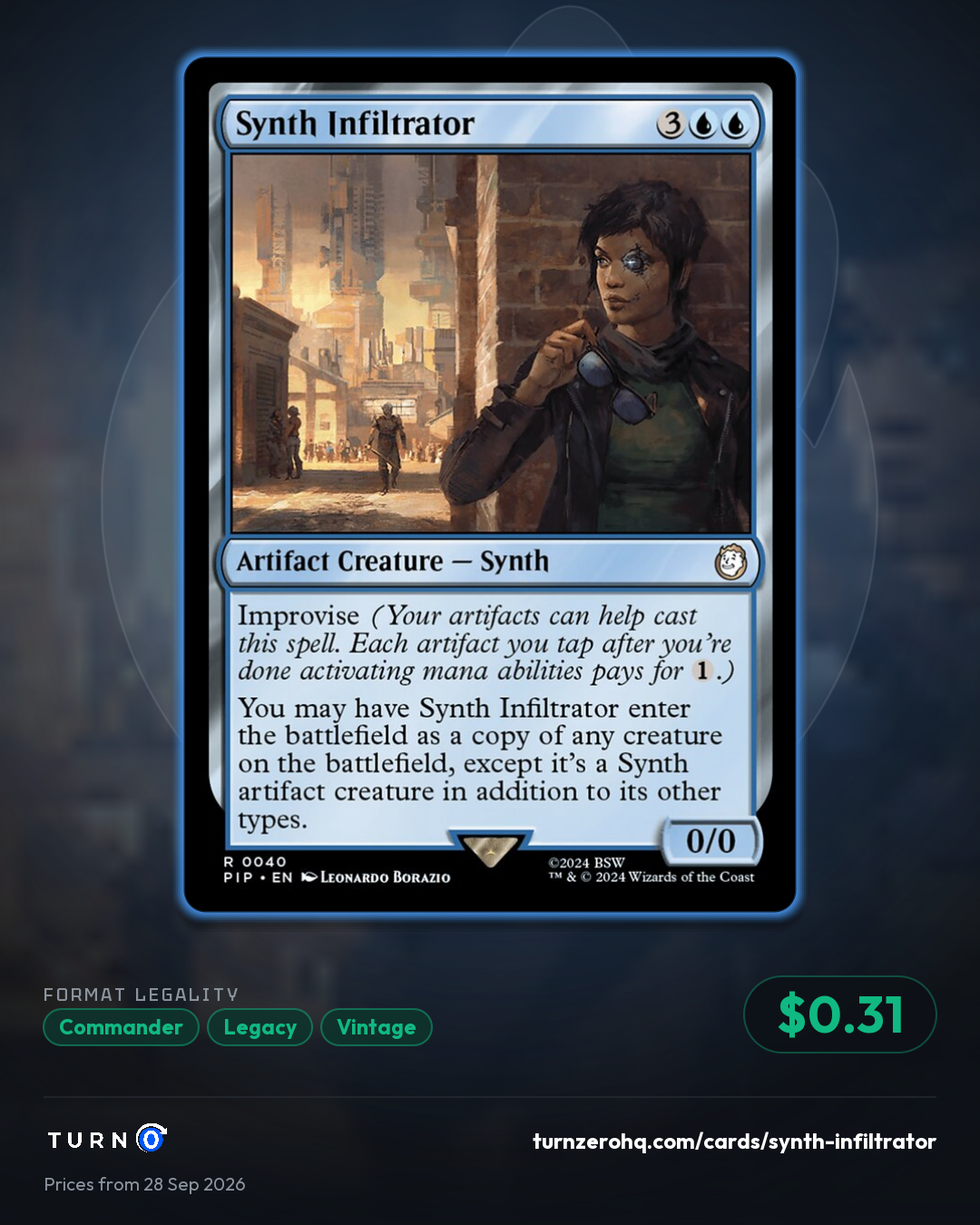 Shareable picture of Synth Infiltrator