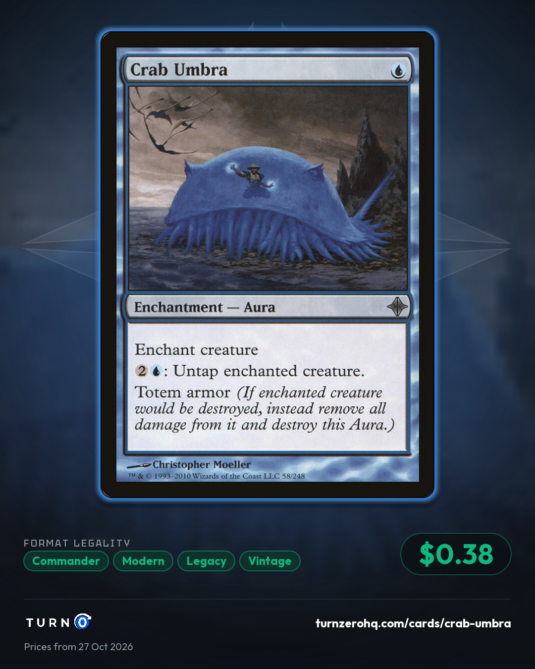 Shareable picture of Crab Umbra