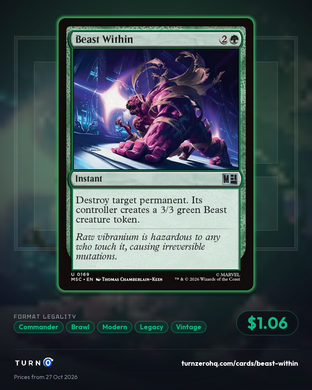Shareable picture of Beast Within