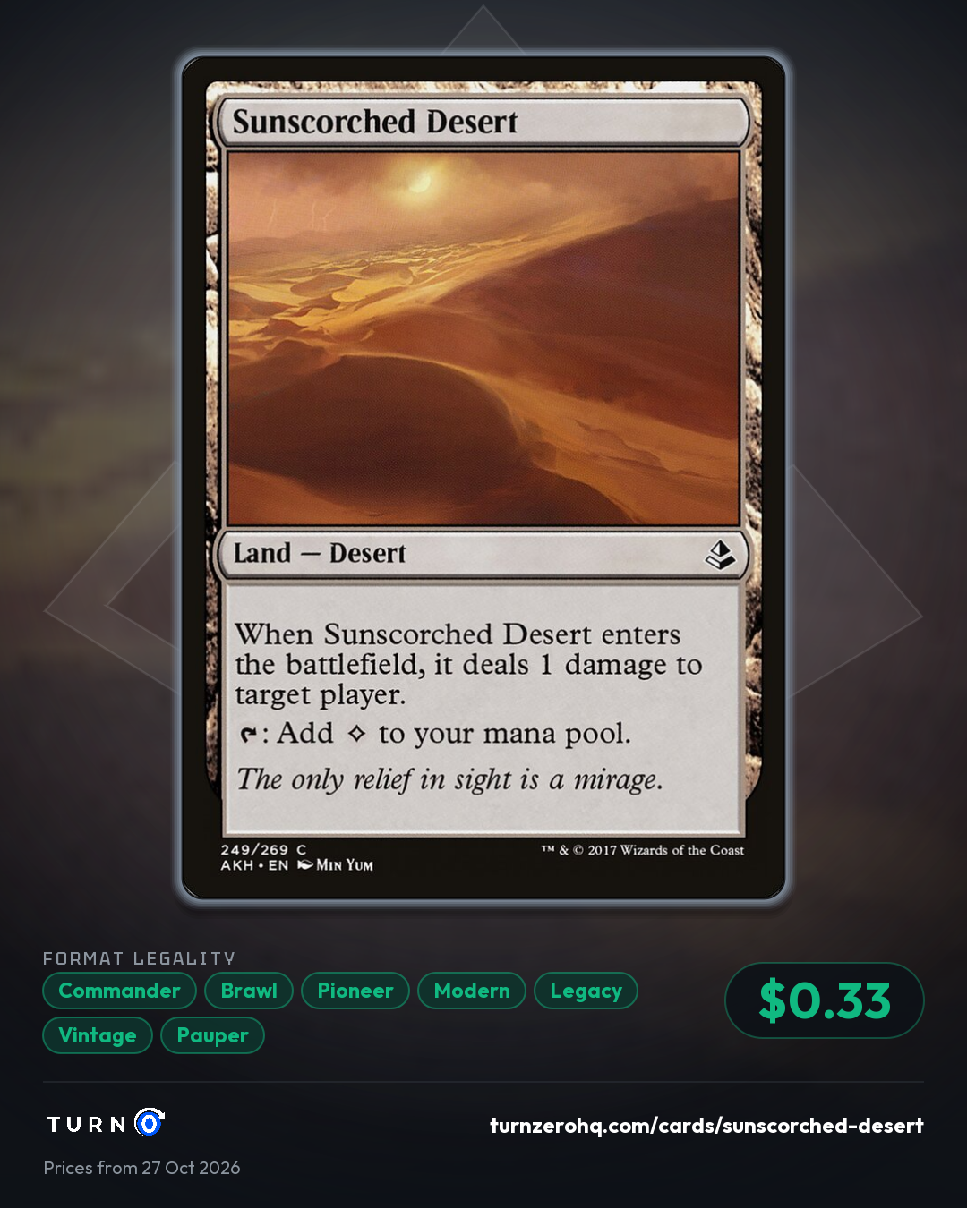 Shareable picture of Sunscorched Desert