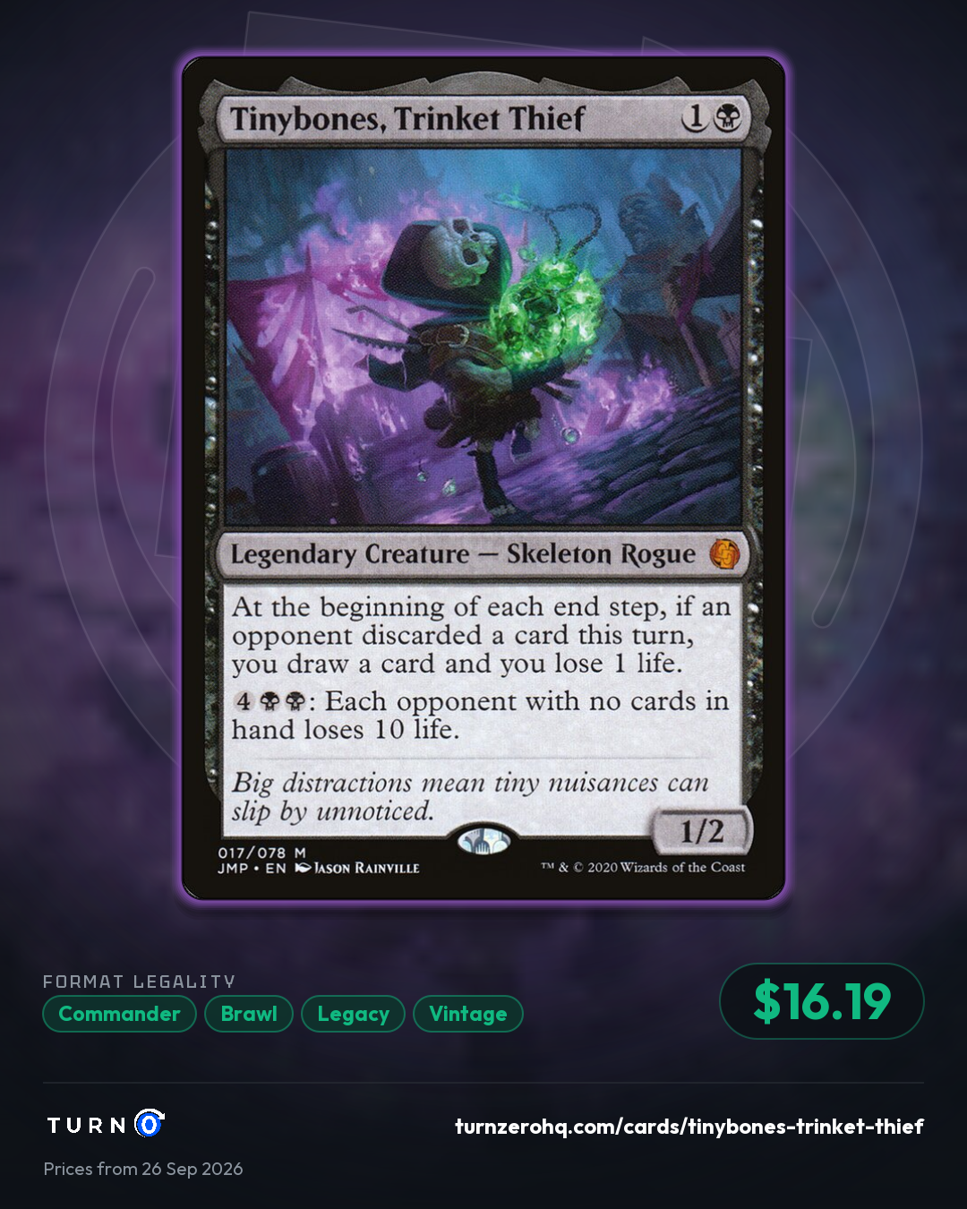 Shareable picture of Tinybones, Trinket Thief