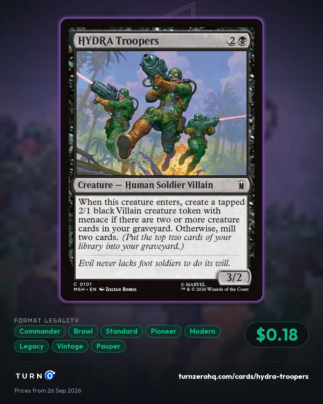 Shareable picture of HYDRA Troopers