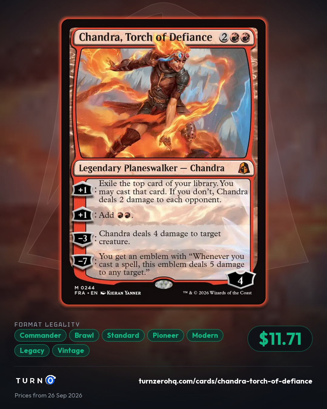 Shareable picture of Chandra, Torch of Defiance