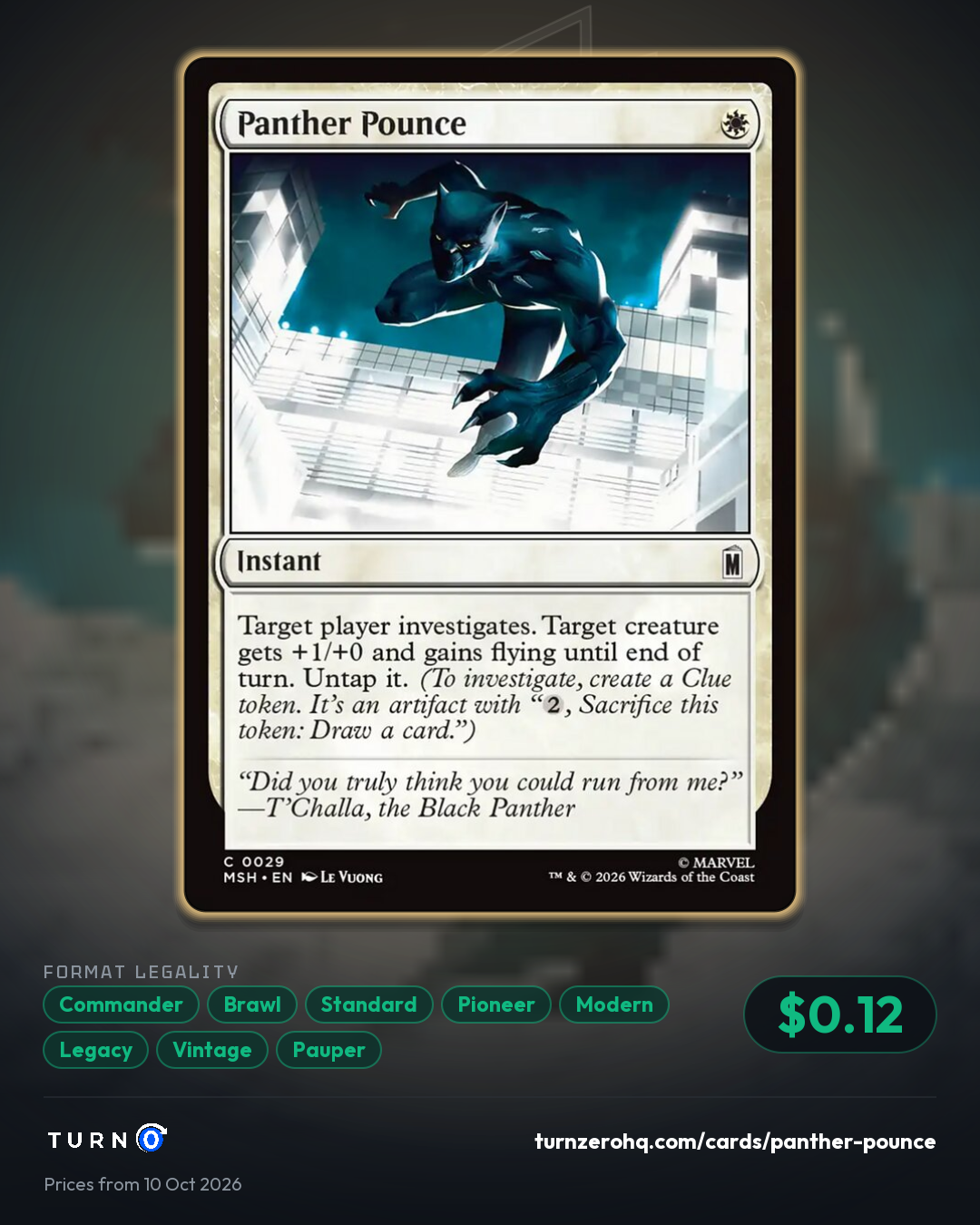 Shareable picture of Panther Pounce