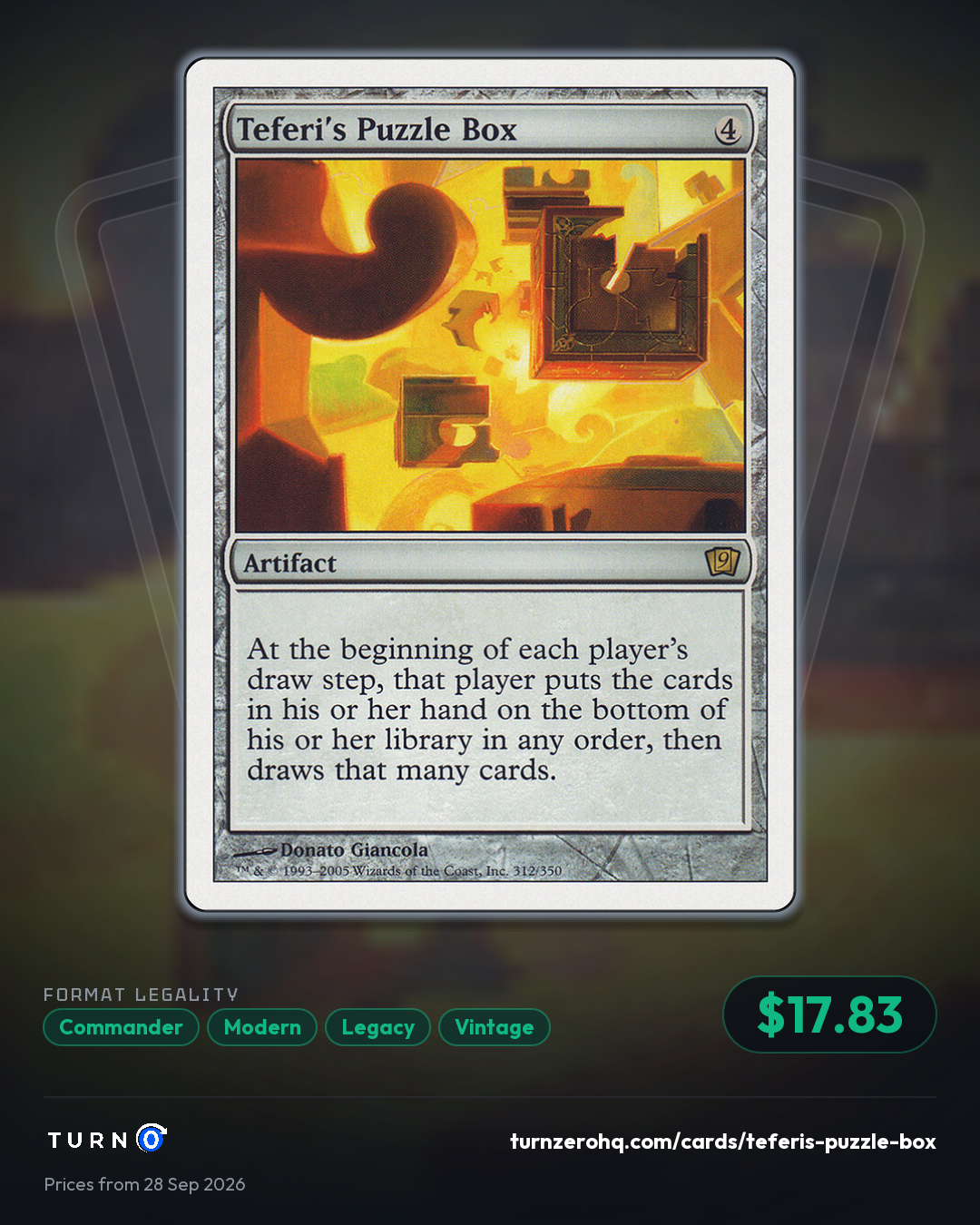 Shareable picture of Teferi's Puzzle Box